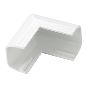 ELECOM(エレコム)配線カバー モール 接続ユニット 出ズミ 【 壁用 フラットモール LD-GAF1MWH 専用 】 ホワイト LD-GAFD1MWH