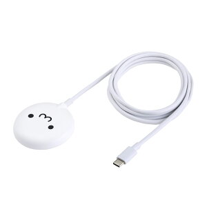 ELECOM(エレコム) ワイヤレス充電器 マグネット式 Qi2 15W 高速充電 コンパクト 【 Magsafe 対応 iPhone / Qi2規格対応 スマホ 等充電 】 ホワイト×ブラック W-MA10WF