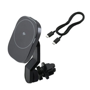 ELECOMiGRj CX[d Qi2  p }Olbg X}zz_[ 15W [d GARoΉ XCOA[ Ў葀 y MagSafe / Qi2 Ή z ubN W-QC13BK