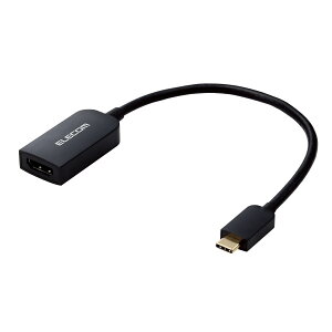ELECOMiGRj USB-C HDMI ϊA_v^ y4K/60HzΉz USB Type-C fo ( Windows MacBook Chromebook Android iPhone iPad ) ubN MPA-CHDMIQBK3
