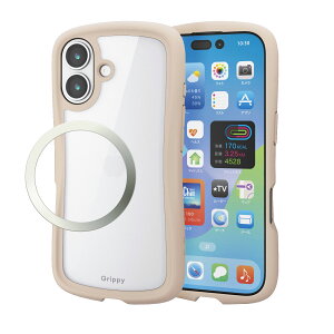 ELECOMiGRjiPhone 17 P[X nCubh Ռz CzΉ^XebJ[t Xgbvz[t Xgbvz[V[gt Grippy x[W PM-A25AGRPFCBE