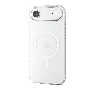 ELECOM(エレコム)iPhone Air ケース ソフト 衝撃吸収 薄型 MAGKEEP 磁力吸着ワイヤレス充電対応 高透明 クリア PM-A25BUCT3MGCR