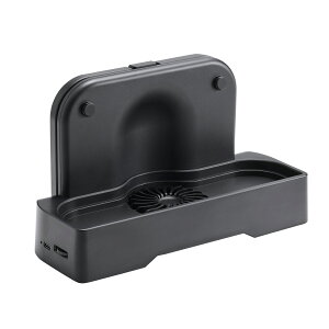 ELECOM�i�G���R���j Nintendo Switch 2 �h�b�N�p ��p�t�@���X�^���h �{�̔��M�΍� �e���r���[�h�g�p�� �c�u���E���u���Ή� ���i�K���ʒ��� USB���d ���ׂ�~�ߕt�� �u���b�N GM-NS225DC01BK