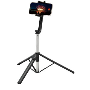 ELECOM�i�G���R���j �X�}�z Bluetooth �O�r ���B��_ 2Way �X�}�z�X�^���h ���u�� �ő�1690mm �R���p�N�g �y 4~6.9�C���`�� iPhone Android ������ �z �����R���t�� �u���b�N P-STSR03150BK