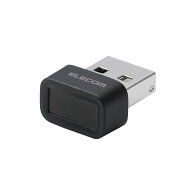 ELECOM（エレコム）指紋認証リーダー USB-A 小型ドングル ノートPC向け Windows Hello機能対応 Windows 1…
