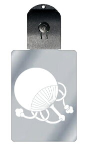 光るキーホルダー 家紋シリーズ 房付き団扇 (ふさつきうちわ) 7色に光る 家紋 入り キーホルダー 光る LED 夜 安全 キー USB充電 バッグチャーム LEDライト 夜道 交通安全 防犯 アクリル スト