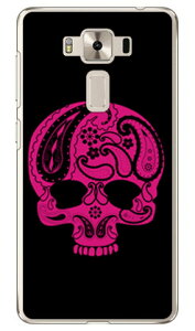 Paisley skull �u���b�N �i�N���A�j design by ROTM fir ZenFone 3 Deluxe �i5.5�C���`�j ZS550KL MVNO�X�}�z�iSIM�t���[�[���j SECOND SKIN zenfone 3 deluxe �P�[�X zenfone 3 deluxe �J�o�[ zs550kl �P�[�X zs550kl �J�o�[ ������