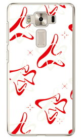 MHAK 「SPACER」 ホワイト×レッド （クリア） fir ZenFone 3 Deluxe （5.5インチ） ZS550KL MVNOスマホ（SIMフリー端末） SECOND SKIN zenfone 3 deluxe ケース zenfone 3 deluxe カバー zs550kl ケース zs550kl カバー ゼンフォン3 送料無料