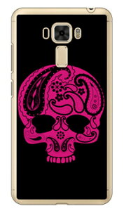Paisley skull �u���b�N �i�N���A�j design by ROTM fir ZenFone 3 Laser ZC551KL MVNO�X�}�z�iSIM�t���[�[���j SECOND SKIN zenfone 3 laser zc551kl �P�[�X zenfone 3 laser zc551kl �J�o�[ �[���t�H��3 �P�[�X �[���t�H��3 �J�o