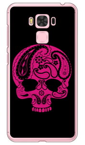 Paisley skull �u���b�N �i�N���A�j design by ROTM fir ZenFone 3 Max�i5.5�C���`�j ZC553KL MVNO�X�}�z�iSIM�t���[�[���j SECOND SKIN zenfone 3 max zc553kl �P�[�X zenfone 3 max zc553kl �J�o�[ zenfone3max�P�[�X ��������