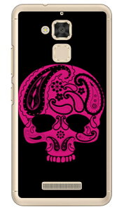 Paisley skull �u���b�N �i�N���A�j design by ROTM ZenFone 3 Max�i5.2�C���`�j ZC520TL MVNO�X�}�z�iSIM�t���[�[���j SECOND SKIN zenfone 3 max zc520tl �P�[�X zenfone 3 max zc520tl �J�o�[ �[���t�H��3�}�b�N�X �P�[�X ��
