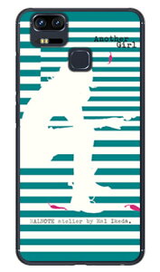 �r�c�n�� �u�A�i�U�[�K�[���E�X�g���C�v2�E�^�[�R�C�Y�O���[���v �i�N���A�j ZenFone Zoom S ZE553KL MVNO�X�}�z�iSIM�t���[�[���j SECOND SKIN zenfone 3 zoom �P�[�X zenfone 3 zoom �J�o�[ ze553kl �P�[�X ze553kl 