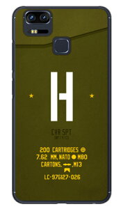 Cf LTD �~���^���[ �C�j�V���� �A���t�@�x�b�g H �J�[�L �i�N���A�j ZenFone Zoom S ZE553KL MVNO�X�}�z�iSIM�t���[�[���j Coverfull zenfone 3 zoom �P�[�X zenfone 3 zoom �J�o�[ ze553kl �P�[�X ze553kl �J�o�[ �[���t