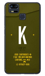 Cf LTD �~���^���[ �C�j�V���� �A���t�@�x�b�g K �J�[�L �i�N���A�j ZenFone Zoom S ZE553KL MVNO�X�}�z�iSIM�t���[�[���j Coverfull zenfone 3 zoom �P�[�X zenfone 3 zoom �J�o�[ ze553kl �P�[�X ze553kl �J�o�[ �[���t