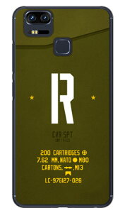 Cf LTD �~���^���[ �C�j�V���� �A���t�@�x�b�g R �J�[�L �i�N���A�j ZenFone Zoom S ZE553KL MVNO�X�}�z�iSIM�t���[�[���j Coverfull zenfone 3 zoom �P�[�X zenfone 3 zoom �J�o�[ ze553kl �P�[�X ze553kl �J�o�[ �[���t