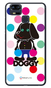 Doggy �}���`�J���[�h�b�g �i�N���A�j design by Moisture ZenFone Zoom S ZE553KL MVNO�X�}�z�iSIM�t���[�[���j SECOND SKIN zenfone 3 zoom �P�[�X zenfone 3 zoom �J�o�[ ze553kl �P�[�X ze553kl �J�o�[ �[���t�H��3�Y�[�� 