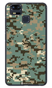DIGITAL camouflage �O���[�� �i�N���A�j design by Moisture ZenFone Zoom S ZE553KL MVNO�X�}�z�iSIM�t���[�[���j SECOND SKIN zenfone 3 zoom �P�[�X zenfone 3 zoom �J�o�[ ze553kl �P�[�X ze553kl �J�o�[ �[���t�H��3�Y�[�� ��