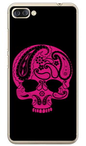 Paisley skull �u���b�N �i�N���A�j design by ROTM ZenFone 4 Max Pro ZC554KL MVNO�X�}�z�iSIM�t���[�[���j SECOND SKIN zenfone 4 max pro �P�[�X zenfone 4 max pro �J�o�[ zc554kl �P�[�X zc554kl �J�o�[ ��������