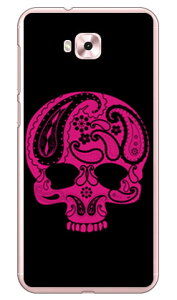 Paisley skull �u���b�N �i�N���A�j design by ROTM ZenFone 4 Selfie ZD553KL MVNO�X�}�z�iSIM�t���[�[���j SECOND SKIN zenfone 4 selfie �P�[�X zenfone 4 selfie �J�o�[ zd553kl �P�[�X zd553kl �J�o�[ �[���t�H��4�Z���t�B�[ 
