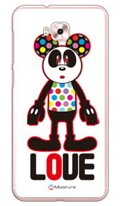 Love Panda �i�N���A�j design by Moisture ZenFone 4 Selfie ZD553KL MVNO�X�}�z�iSIM�t���[�[���j SECOND SKIN zenfone 4 selfie �P�[�X zenfone 4 selfie �J�o�[ zd553kl �P�[�X zd553kl �J�o�[ �[���t�H��4�Z���t�B�[ �P�[�X ��