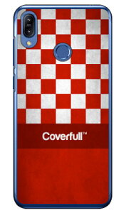 Cf LTD KICKS�R���N�V�����V���[�Y #7 �`�F�b�J�[ ���b�h×�z���C�g �i�N���A�j ZenFone Max M2 ZB633KL MVNO�X�}�z�iSIM�t���[�[���j Coverfull zenfone max m2 �P�[�X zenfone max m2 �J�o�[ zb633kl �P�[�X zb633kl �J�o