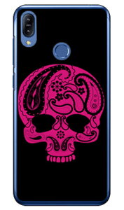Paisley skull �u���b�N �i�N���A�j design by ROTM ZenFone Max M2 ZB633KL MVNO�X�}�z�iSIM�t���[�[���j SECOND SKIN zenfone max m2 �P�[�X zenfone max m2 �J�o�[ zb633kl �P�[�X zb633kl �J�o�[ �[���t�H���}�b�N�XM2 �P�[�X