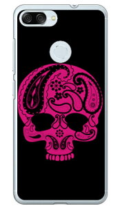 Paisley skull �u���b�N �i�N���A�j design by ROTM ZenFone Max Plus M1 ZB570TL MVNO�X�}�z�iSIM�t���[�[���j SECOND SKIN zenfone max plus zb570tl �P�[�X zenfone max plus zb570tl �J�o�[ zenfonemaxplus�P�[�X ��������