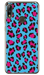 Leopard �u���[ �i�N���A�j design by ROTM ZenFone Max Pro M2 ZB631KL MVNO�X�}�z�iSIM�t���[�[���j SECOND SKIN zenfone max pro m2 �P�[�X zenfone max pro m2 �J�o�[ zb631kl �P�[�X zb631kl �J�o�[ �[���t�H���}�b�N�X�v��M2 