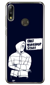 Face 「ONLY WORK SHOP」 （クリア） ZenFone Max Pro M2 ZB631KL MVNOスマホ（SIMフリー端末） SECOND SKIN zenfone max pro m2 ケース zenfone max pro m2 カバー zb631kl ケース zb631kl カバー ゼンフォンマックスプロM2 ケース 送料無料