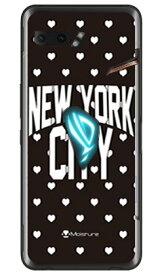 NYC ホワイトハートドット （ソフトTPUクリア） design by Moisture ROG Phone II MVNOスマホ（SIMフリー端末） SECOND SKIN rogphone2 スマホ rogphone2 スマートフォン rogphone2 スマホケース rogphone2 スマホカバー ログフォン2 送料無料