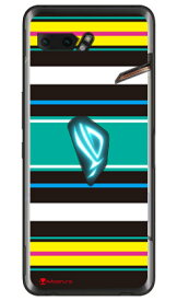 Moisture Stripe ブラック （ソフトTPUクリア） design by Moisture ROG Phone II MVNOスマホ（SIMフリー端末） SECOND SKIN rogphone2 スマホ rogphone2 スマートフォン rogphone2 スマホケース rogphone2 スマホカバー ログフォン2 送料無料