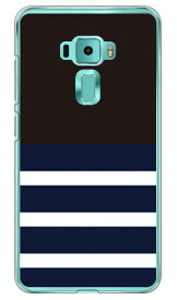 Plain border ブラック （クリア） design by ROTM ZenFone 3（5.2インチ） ZE520KL MVNOスマホ（SIMフリー端末） SECOND SKIN zenfone 3 ze520kl ケース zenfone 3 ze520kl カバー ze520kl ケース ze520kl カバー zenfone3ケース 送料無料