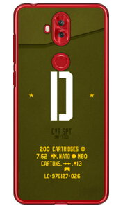 Cf LTD �~���^���[ �C�j�V���� �A���t�@�x�b�g D �J�[�L �i�N���A�j ZenFone 5Q ZC600KL MVNO�X�}�z�iSIM�t���[�[���j Coverfull asus zenfone 5q zc600kl ��p�P�[�X zc600kl �P�[�X zc600kl �J�o�[ zenfone 5q �P�[�X zen