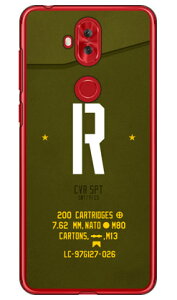 Cf LTD �~���^���[ �C�j�V���� �A���t�@�x�b�g R �J�[�L �i�N���A�j ZenFone 5Q ZC600KL MVNO�X�}�z�iSIM�t���[�[���j Coverfull asus zenfone 5q zc600kl ��p�P�[�X zc600kl �P�[�X zc600kl �J�o�[ zenfone 5q �P�[�X zen