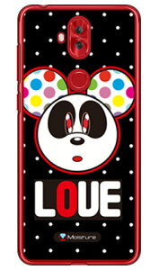 Love Panda �z���C�g�h�b�g �i�N���A�j design by Moisture ZenFone 5Q ZC600KL MVNO�X�}�z�iSIM�t���[�[���j SECOND SKIN asus zenfone 5q zc600kl ��p�P�[�X zc600kl �P�[�X zc600kl �J�o�[ zenfone 5q �P�[�X zenfone 5q �J�o�[ 
