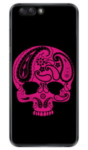 Paisley skull �u���b�N �i�N���A�j design by ROTM ZenFone 4 ZE554KL MVNO�X�}�z�iSIM�t���[�[���j SECOND SKIN zenfone 4 �P�[�X zenfone 4 �J�o�[ ze554kl �P�[�X ze554kl �J�o�[ �[���t�H��4 �P�[�X �[���t�H��4 �J�o�[ 