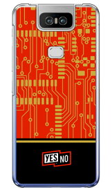 エレクトロボード レッド （クリア） ZenFone 6 ZS630KL MVNOスマホ（SIMフリー端末） YESNO 受注生産 スマホケース ハードケース zenfone 6 ケース zenfone 6 カバー zs630kl ケース zs630kl カバー ゼンフォン6 ケース ゼンフォン6 送料無料