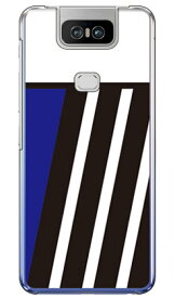 BLUE ＆ BLACK ブルー （クリア） design by ROTM ZenFone 6 ZS630KL MVNOスマホ（SIMフリー端末） SECOND SKIN ハードケース zenfone 6 ケース zenfone 6 カバー zs630kl ケース zs630kl カバー ゼンフォン6 ケース ゼンフォン6 送料無料