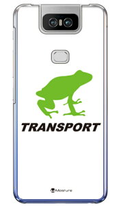 TRANSPORT FROG �z���C�g×�u���b�N �i�N���A�j design by Moisture ZenFone 6 ZS630KL MVNO�X�}�z�iSIM�t���[�[���j SECOND SKIN zenfone 6 �P�[�X zenfone 6 �J�o�[ zs630kl �P�[�X zs630kl �J�o�[ �[���t�H��6 �P�[�X �[��