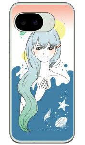Ocean Blue (�N���A) design by ���������� Pixel 10a Coverfull �{�� �ی� �n�[�h�P�[�X �X�}�z�J�o�[�@��������
