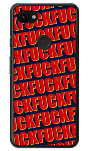 Cf LTD FUCK�i�t�@�b�N�j �p�^�[�� �l�C�r�[ �i�N���A�j Google Pixel 3a XL MVNO�X�}�z�iSIM�t���[�[���j�Edocomo�ESoftBank Coverfull google pixel 3a xl �P�[�X google pixel 3a xl �J�o�[ �O�[�O���s�N�Z��3aXL�P�[�X 
