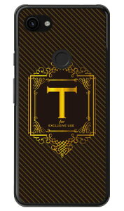 Cf LTD ���O�W���A���[�C�j�V���� T �S�[���h�C�G���[ �i�N���A�j Google Pixel 3a XL MVNO�X�}�z�iSIM�t���[�[���j�Edocomo�ESoftBank Coverfull google pixel 3a xl �P�[�X google pixel 3a xl �J�o�[ �O�[�O���s�N�Z��