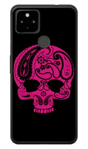 Paisley skull �u���b�N �i�\�t�gTPU�N���A�j design by ROTM Google Pixel 4a �i5G�j MVNO�X�}�z�iSIM�t���[�[���j�ESoftBank SECOND SKIN google pixel 4a 5G �P�[�X google pixel 4a 5G �J�o�[ �O�[�O���s�N�Z��4a5G�P�[�X ��
