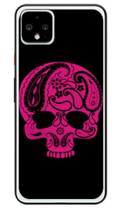 Paisley skull �u���b�N �i�\�t�gTPU�N���A�j design by ROTM Google Pixel 4 XL MVNO�X�}�z�iSIM�t���[�[���j�ESoftBank SECOND SKIN google pixel 4 XL �P�[�X google pixel 4 XL �J�o�[ �O�[�O���s�N�Z��4XL�P�[�X �O�[�O��