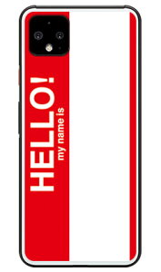 Hello my name is ���b�h �i�N���A�j Google Pixel 4 XL MVNO�X�}�z�iSIM�t���[�[���j�ESoftBank SECOND SKIN google pixel 4 XL �P�[�X google pixel 4 XL �J�o�[ �O�[�O���s�N�Z��4XL�P�[�X �O�[�O���s�N�Z��4XL�J�o�[ pixe