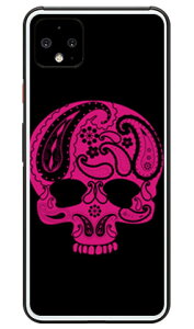 Paisley skull �u���b�N �i�N���A�j design by ROTM Google Pixel 4 XL MVNO�X�}�z�iSIM�t���[�[���j�ESoftBank SECOND SKIN google pixel 4 XL �P�[�X google pixel 4 XL �J�o�[ �O�[�O���s�N�Z��4XL�P�[�X �O�[�O���s�N�Z��4X