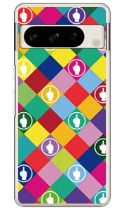 F rhombuses �}���` (�N���A) design by ROTM Pixel 8 Pro SECOND SKIN �{�� �ی� �n�[�h�P�[�X �X�}�z�J�o�[�@��������