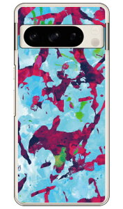 �A�u�X�g���N�g Camo �u���[ �s���N (�N���A) Pixel 8 Pro Coverfull �{�� �ی� �n�[�h�P�[�X �X�}�z�J�o�[�@��������