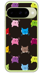 SINDEE �uCat-World �i�u���b�N�j�v (�N���A) Pixel 10 / Pixel 10 Pro SECOND SKIN �{�� �ی� �n�[�h�P�[�X �X�}�z�J�o�[�@��������