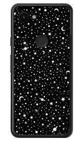 SPACE ブラック （クリア） Google Pixel 3a MVNOスマホ（SIMフリー端末）・docomo・SoftBank SECOND SKIN google pixel 3a ケース google pixel 3a カバー グーグルピクセル3aケース グーグルピクセル3aカバー pixel3ケース pixel3カバー 送料無料